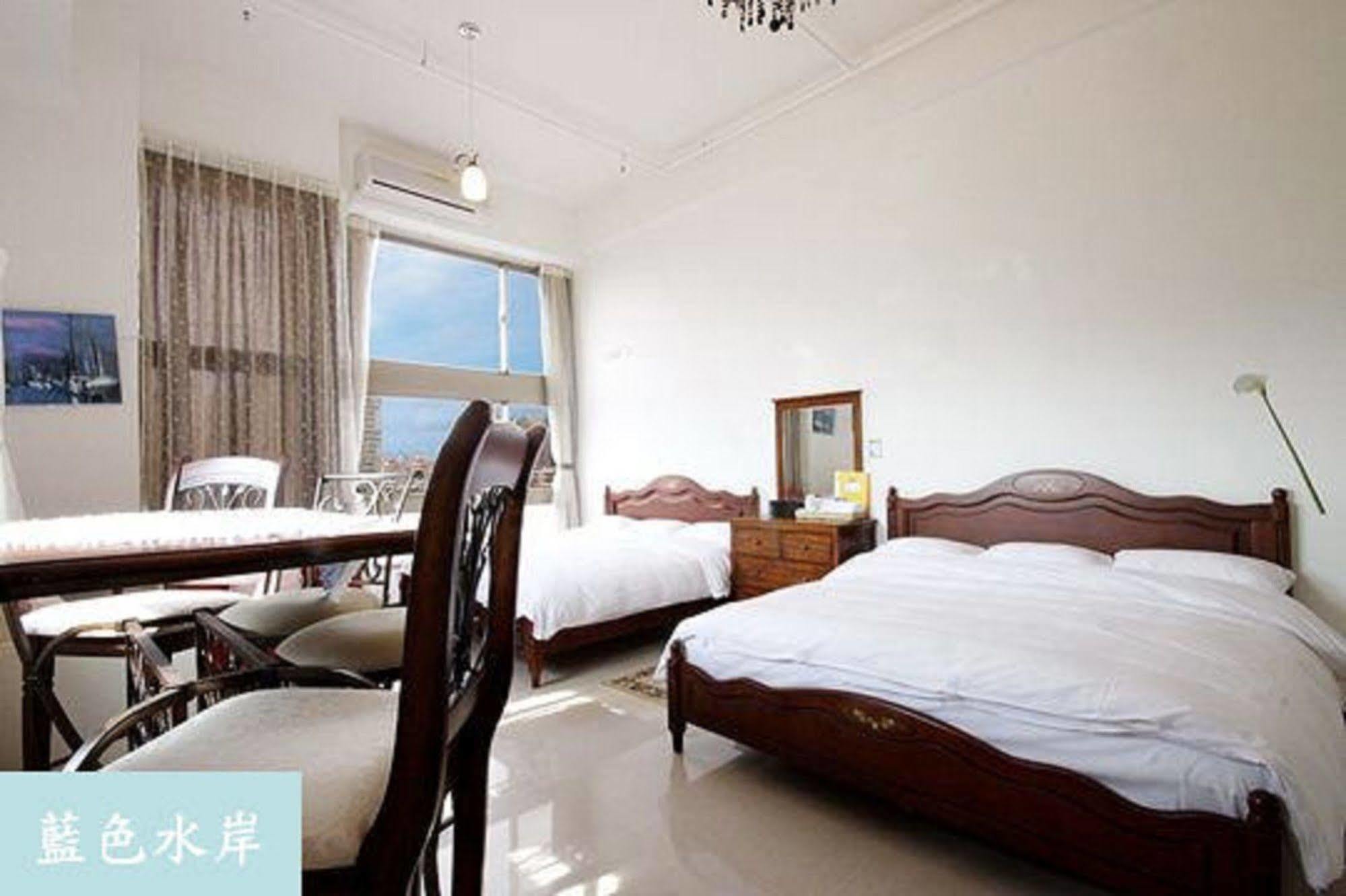 Danshui Blue River Hotel Tajpej Kültér fotó